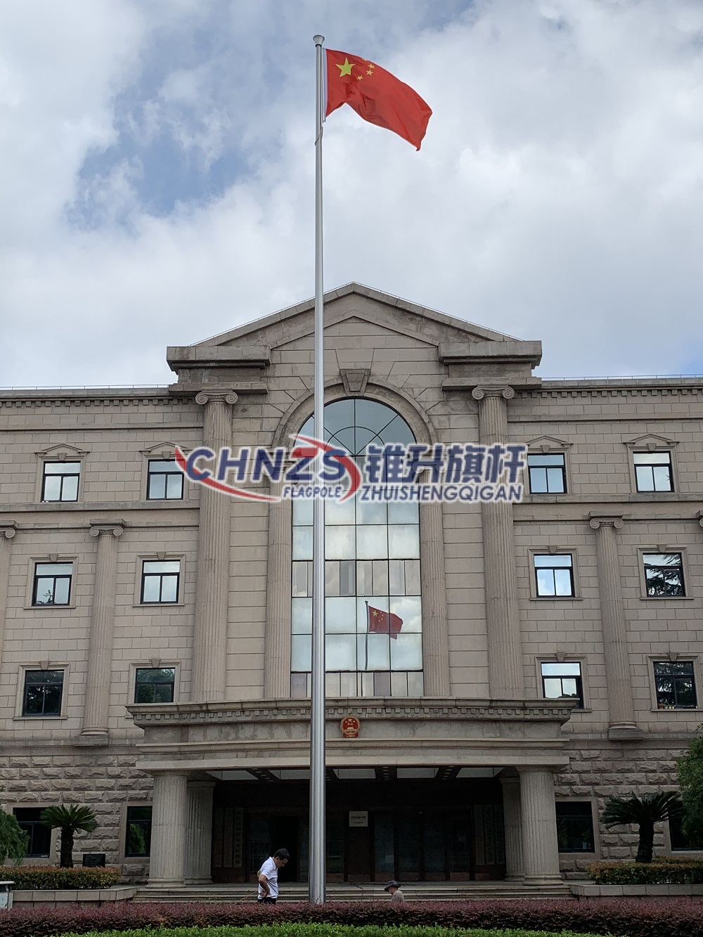 政府旗杆安装